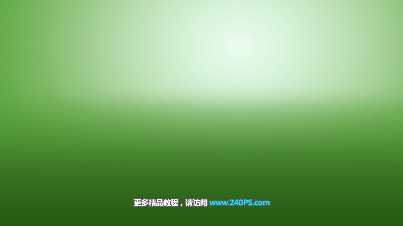 Photoshop利用3D工具制作绿色草地和岩石立体字设计教程