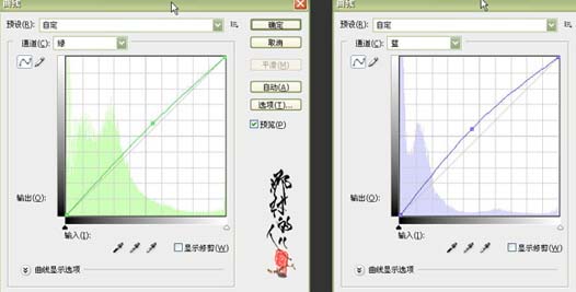 婚纱照片,PS调出靓丽青绿色效果的户外婚纱照片