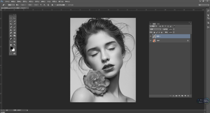 素描效果,使用PS把普通照片变成素描效果的教程