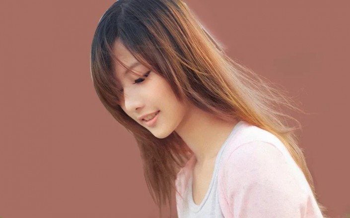 PS通道抠图:使用Photoshop快速抠出飘逸的长发美女教程