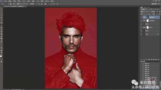 古铜色调,PS调出高质感古铜色调人像照片的调色教程