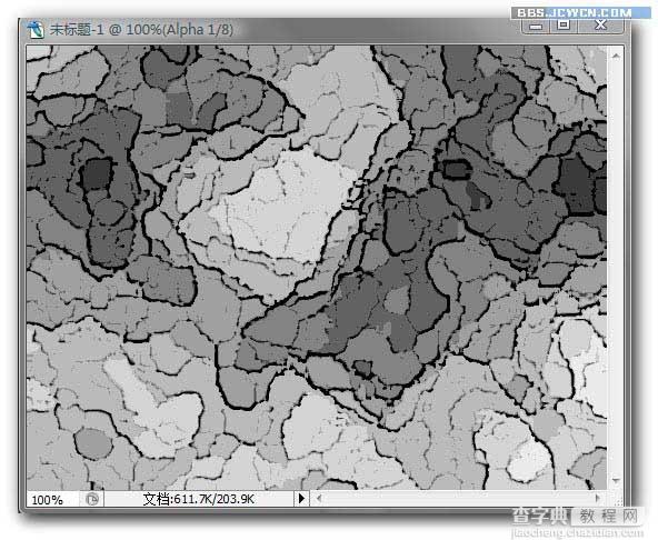 使用Photoshop滤镜制作残破的边框效果的图片处理教程