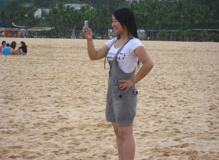 外景照片,PS调色调出流行色效果的外景照片