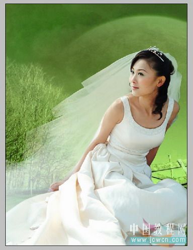 巧用Photoshop钢笔加橡皮擦工具给婚纱照片抠图教程