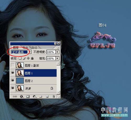 使用Photoshop图层给抠图给美女照片换背景的方法教程