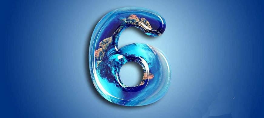 Photoshop制作水星球效果的艺术字体设计教程