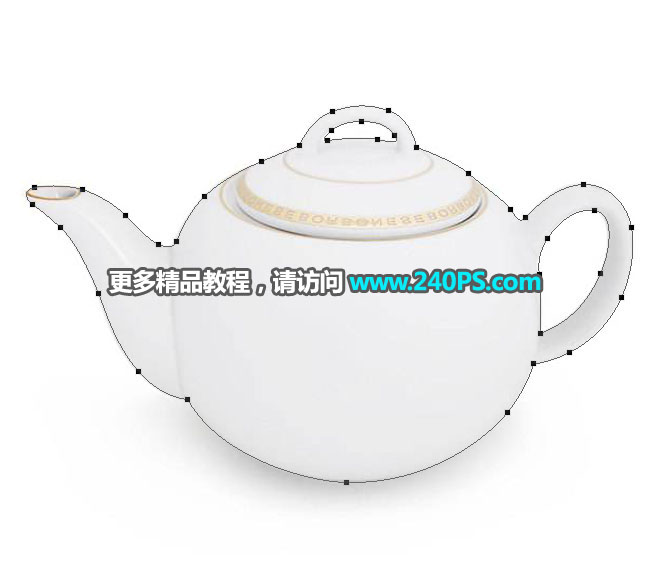 Photoshop合成土豆纹理的创意茶壶效果